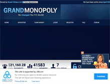 Tablet Screenshot of grandmonopoly.com